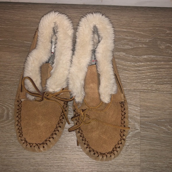 Minne tonka ladies slippers size 6.5 - Picture 3 of 8